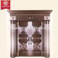 Factory Custom Expensive Exterior Bronze Door, Double Swing Copper Door